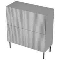 Комод Halmar Asensio KM-2 светло-серый/черный купить в Минске