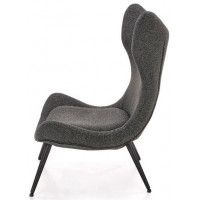 Кресло Halmar Atlantis (Атлантис) ткань антрацит/черный купить в Минске