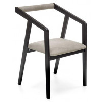 Стул HALMAR AZUL (Азул) черный/пепельный