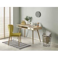 Стол письменный HALMAR B34 дуб сонома/белый купить в Минске