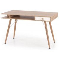 Стол письменный HALMAR B34 дуб сонома/белый купить в Минске