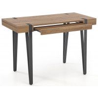 Стол письменный HALMAR B39 орех медовый/черный купить в Минске Стол письменный HALMAR B39 орех медовый/черный купить в Минске