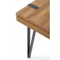 Стол письменный HALMAR B39 орех медовый/черный купить в Минске Стол письменный HALMAR B39 орех медовый/черный купить в Минске