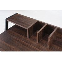 Стол письменный HALMAR B47 орех/черный купить в Минске