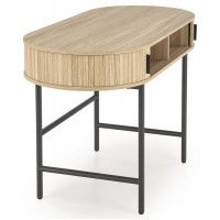 Стол письменный HALMAR B51 натуральный/черный купить в Минске Стол письменный HALMAR B51 натуральный/черный купить в Минске