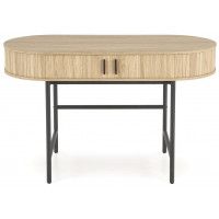 Стол письменный HALMAR B51 натуральный/черный купить в Минске Стол письменный HALMAR B51 натуральный/черный купить в Минске