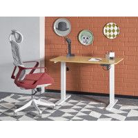 Стол регулируемый HALMAR B53 дуб золотой/белый купить в Минске Стол регулируемый HALMAR B53 дуб золотой/белый купить в Минске