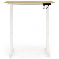 Стол регулируемый HALMAR B53 дуб золотой/белый купить в Минске Стол регулируемый HALMAR B53 дуб золотой/белый купить в Минске