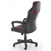 Кресло HALMAR BAFFIN (Баффин) черный/красный купить в Минске Кресло HALMAR BAFFIN (Баффин) черный/красный купить в Минске