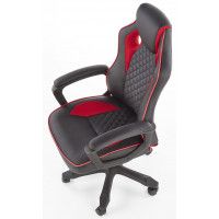 Кресло HALMAR BAFFIN (Баффин) черный/красный купить в Минске Кресло HALMAR BAFFIN (Баффин) черный/красный купить в Минске