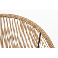 Стул садовый HALMAR BARI ротанг/черный купить в Минске Стул садовый HALMAR BARI ротанг/черный купить в Минске