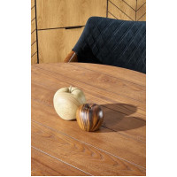 Стол обеденный Halmar Barry (Барри) 105*105 орех/черный купить в Минске