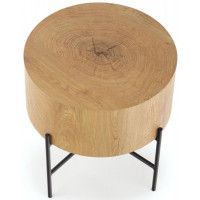 Стол журнальный HALMAR BROOKLYN-S дуб натуральный/черный купить в Минске