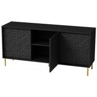 Комод Halmar Bullet KM-1 черный/золотой купить в Минске