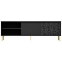 Тумба под телевизор Halmar Bullet черный/золотой купить в Минске Тумба под телевизор Halmar Bullet черный/золотой купить в Минске