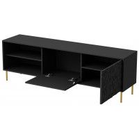 Тумба под телевизор Halmar Bullet черный/золотой купить в Минске Тумба под телевизор Halmar Bullet черный/золотой купить в Минске
