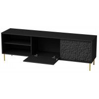 Тумба под телевизор Halmar Bullet черный/золотой купить в Минске Тумба под телевизор Halmar Bullet черный/золотой купить в Минске