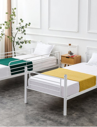 Кровать HALMAR BUNKY 90*200 двухъярусная белый купить в Минске