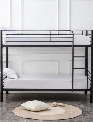 Кровать HALMAR BUNKY 90*200 двухъярусная черный купить в Минске