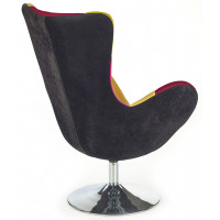 Кресло Halmar BUTTERFLY (Баттерфляй) PATCHWORK разноцветный/хром купить в Минске Кресло Halmar BUTTERFLY (Баттерфляй) PATCHWORK разноцветный/хром купить в Минске