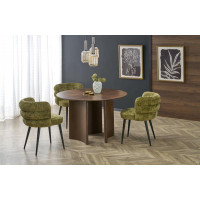 Стол обеденный Halmar Caldo (Кальдо) 120*120 орех/орех купить в Минске