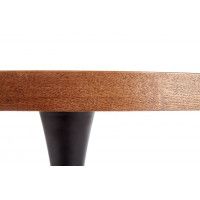 Стол обеденный Halmar Carmelo (Кармело) 100*100 орех/черный купить в Минске