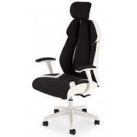 Кресло Halmar Chrono (Хроно) бело-черный