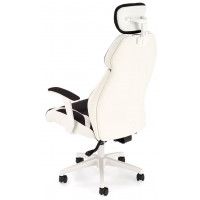 Кресло Halmar Chrono (Хроно) бело-черный купить в Минске