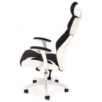 Кресло Halmar Chrono (Хроно) бело-черный купить в Минске
