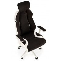 Кресло Halmar Chrono (Хроно) бело-черный купить в Минске