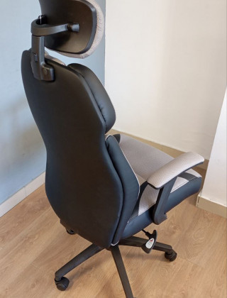 Кресло Halmar Chrono (Хроно) серый (распродажа 1 шт.) купить в Минске