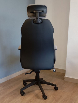 Кресло Halmar Chrono (Хроно) серый (распродажа 1 шт.) купить в Минске