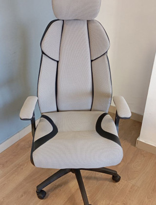 Кресло Halmar Chrono (Хроно) серый (распродажа 1 шт.) купить в Минске