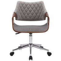 Кресло Halmar COLT (Кольт) ореховый/серый купить в Минске