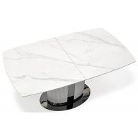 Стол обеденный Halmar Dancan (Данкан) (160-220)*90 белый мрамор/серый/черный купить в Минске Стол обеденный Halmar Dancan (Данкан) (160-220)*90 белый мрамор/серый/черный купить в Минске