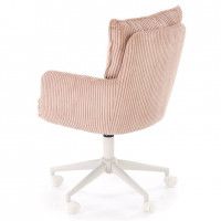 Кресло Halmar Dumbo (Дамбо) светло-розовый/белый купить в Минске