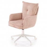 Кресло Halmar Dumbo (Дамбо) светло-розовый/белый купить в Минске