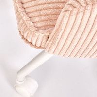 Кресло Halmar Dumbo (Дамбо) светло-розовый/белый купить в Минске