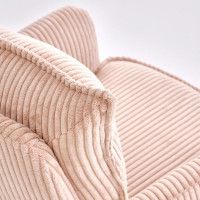 Кресло Halmar Dumbo (Дамбо) светло-розовый/белый купить в Минске