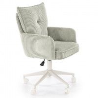 Кресло Halmar Dumbo (Дамбо) светло-серый/белый