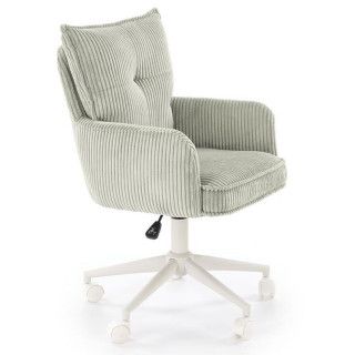 Кресло Halmar Dumbo (Дамбо) светло-серый/белый