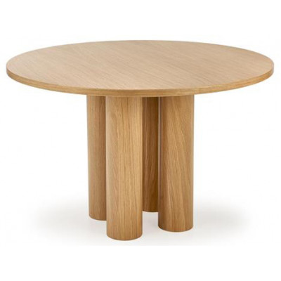 Стол обеденный Halmar ELEFANTE (Элефанте) OKRAGLY 120*120 дуб натуральный купить в Минске