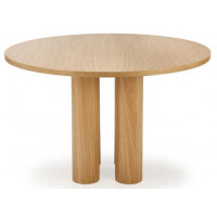 Стол обеденный Halmar ELEFANTE (Элефанте) OKRAGLY 120*120 дуб натуральный купить в Минске
