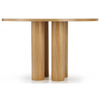 Стол обеденный Halmar ELEFANTE (Элефанте) OKRAGLY 120*120 дуб натуральный купить в Минске