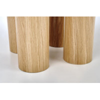 Стол обеденный Halmar ELEFANTE (Элефанте) OKRAGLY 120*120 дуб натуральный купить в Минске