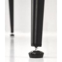 Стол обеденный Halmar Emilio (Эмилио) 120*70 белый мрамор/черный купить в Минске