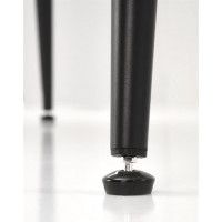 Стол обеденный Halmar Emilio (Эмилио) 140*80 белый мрамор/черный купить в Минске