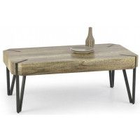 Стол журнальный HALMAR EMILY дикий дуб/черный Стол журнальный HALMAR EMILY дикий дуб/черный