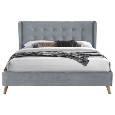 Кровать HALMAR ESTELLA 160*200 серый купить в Минске