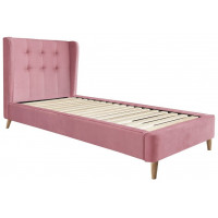 Кровать HALMAR ESTELLA 90*200 розовый